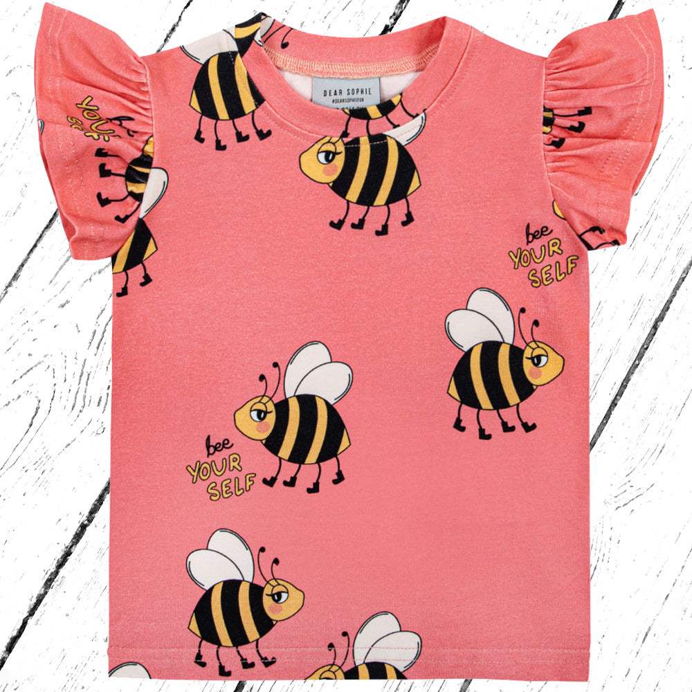 Dear Sophie T-Shirt Frill Tank BEE Pink