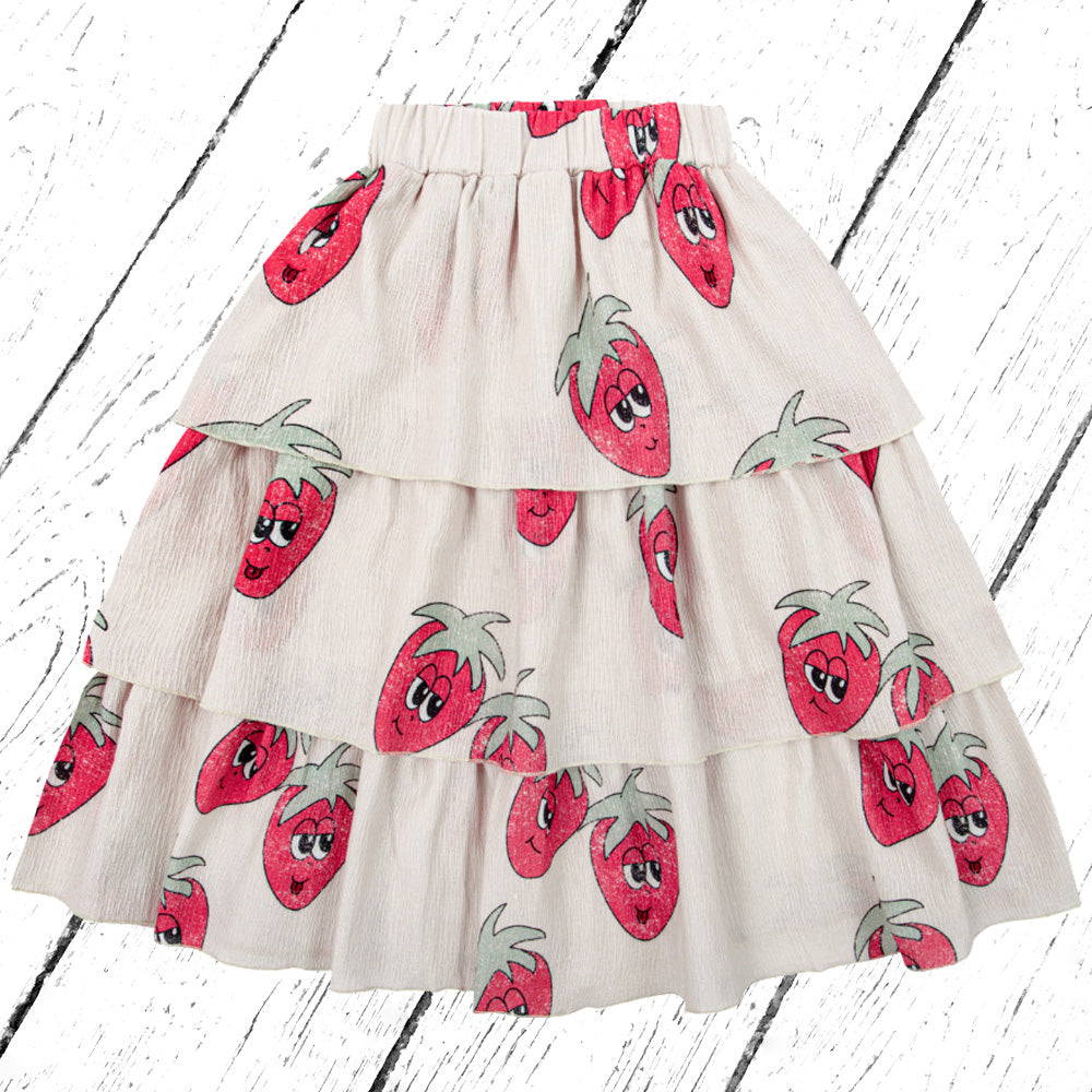 Dear Sophie Rock Wave Skirt STRAWBERRY