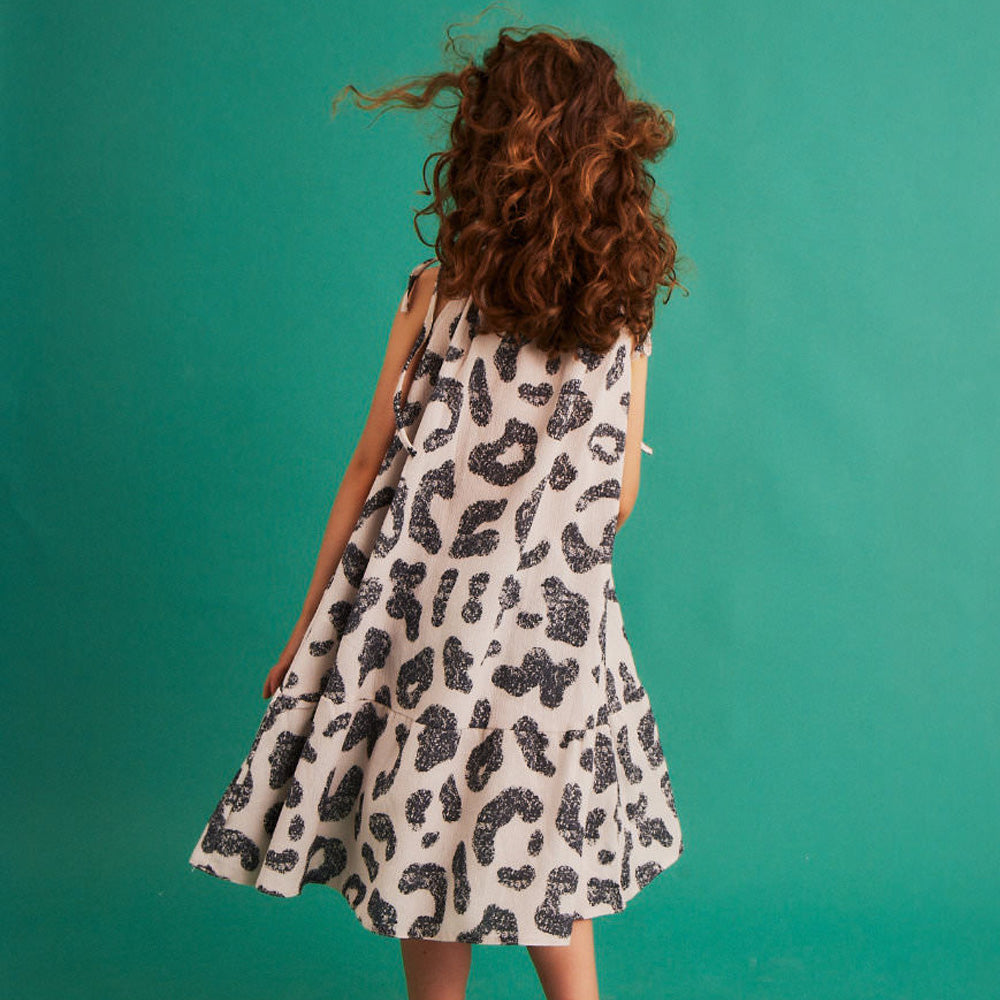 Dear Sophie Kleid Strappy Dress ANIMAL PRINT