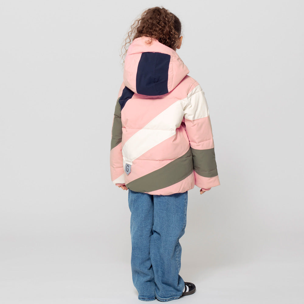 Gosoaky Winter Puffer Jacke DRAGONS DEN Evening Pink