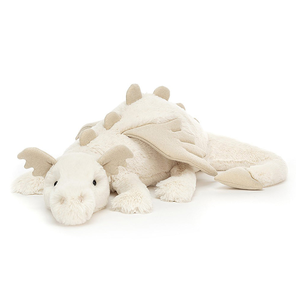 Jellycat Kuscheltier Snow Dragon HUGE