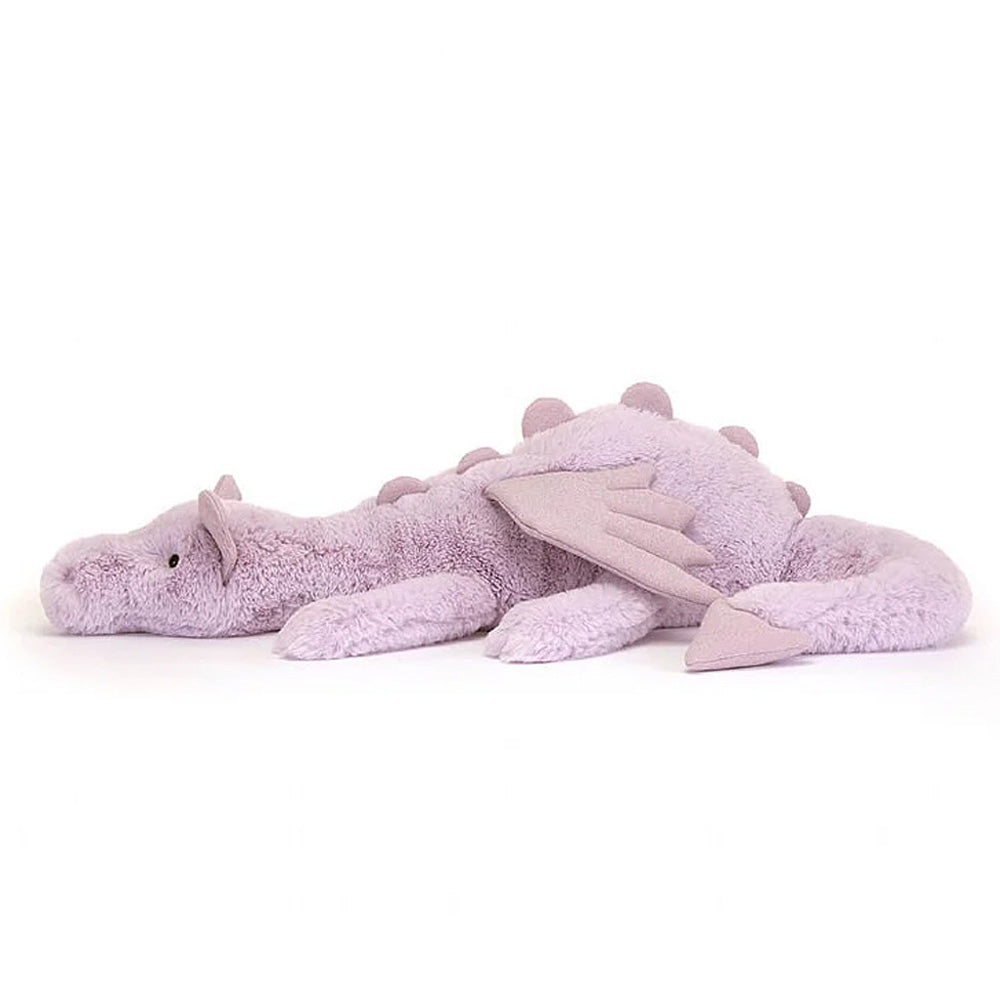 Jellycat Kuscheltier Lavender Dragon HUGE