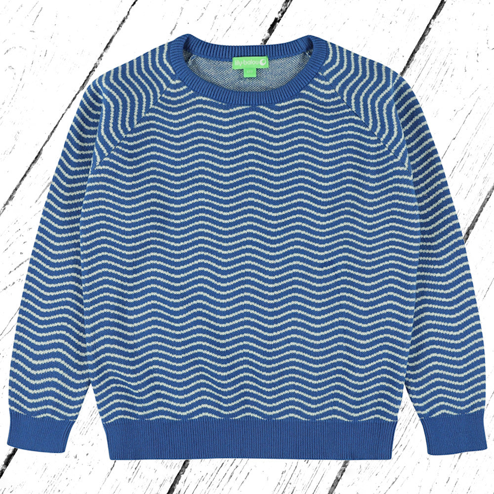 Lily Balou Strickpulli Stan Jumper Blue Waves