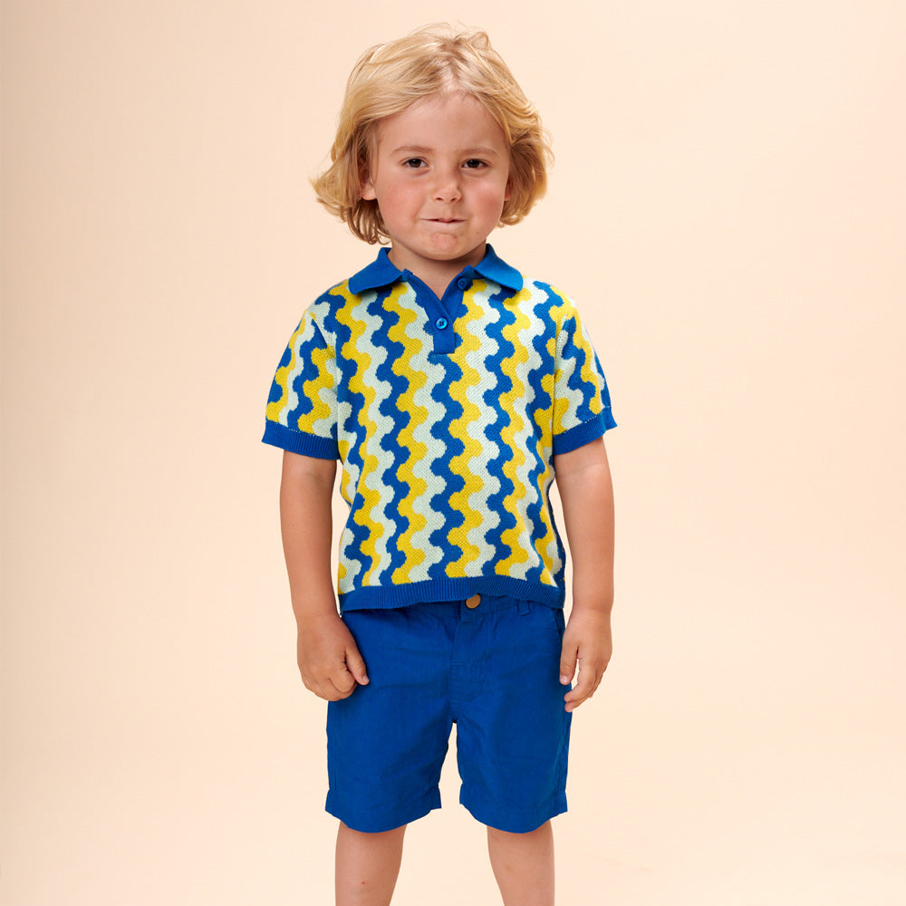 Lily Balou Astor Shorts Snorkel Blue