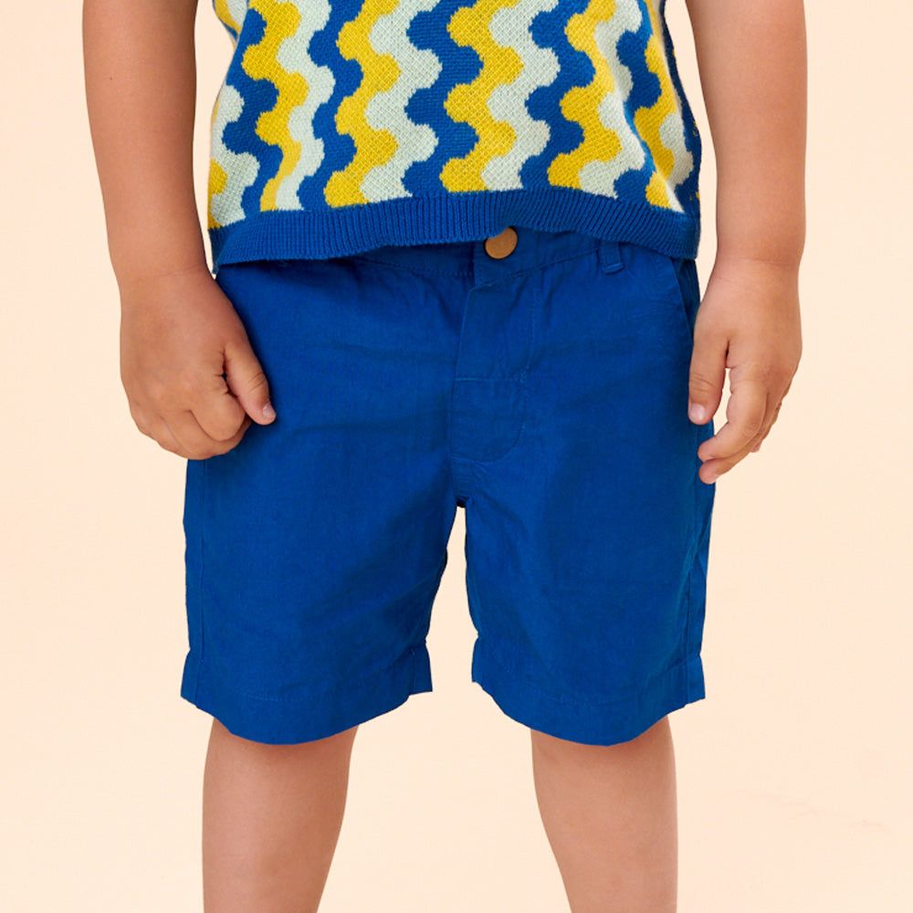 Lily Balou Astor Shorts Snorkel Blue