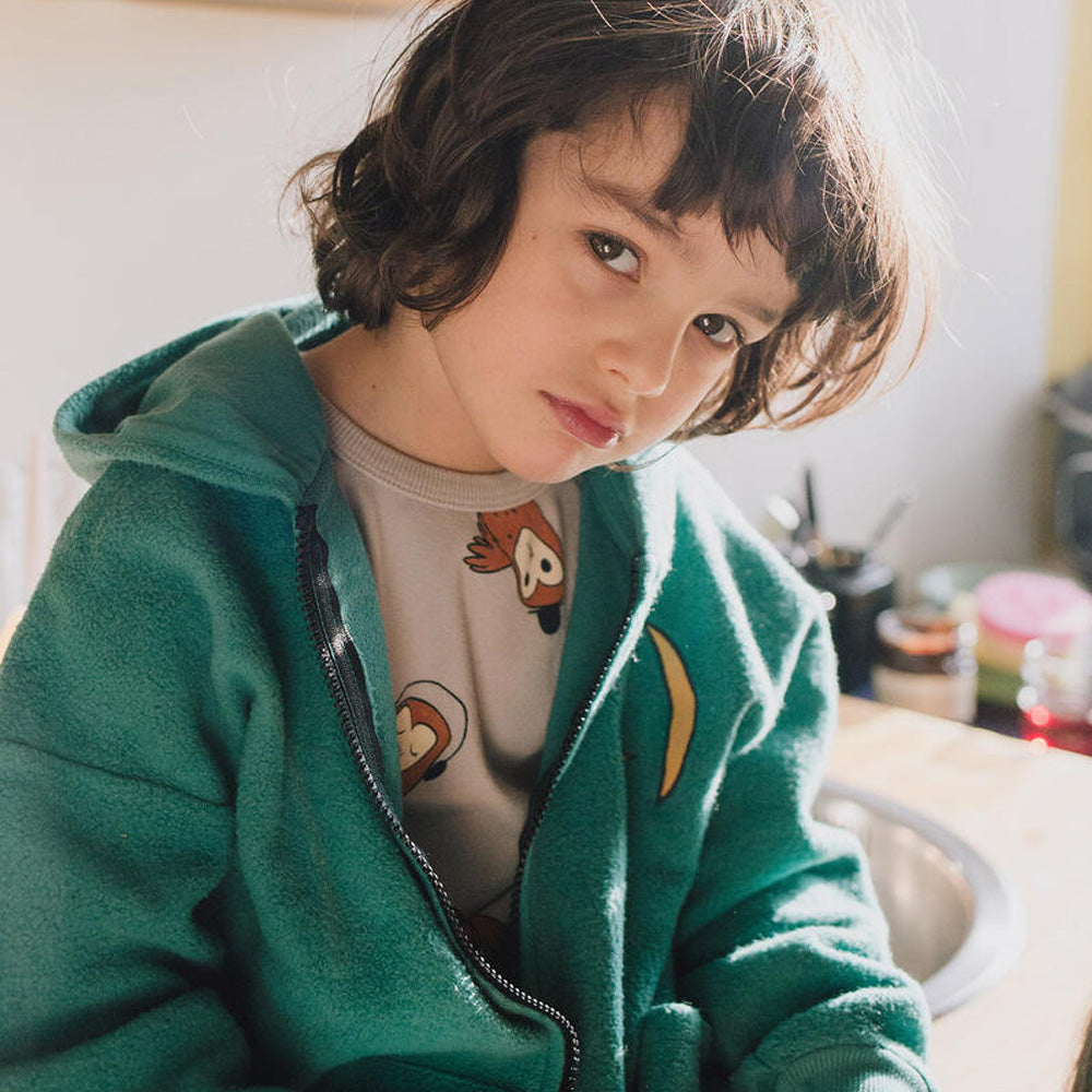 Lötiekids Fleecejacke MOON & STAR Hooded Jacket