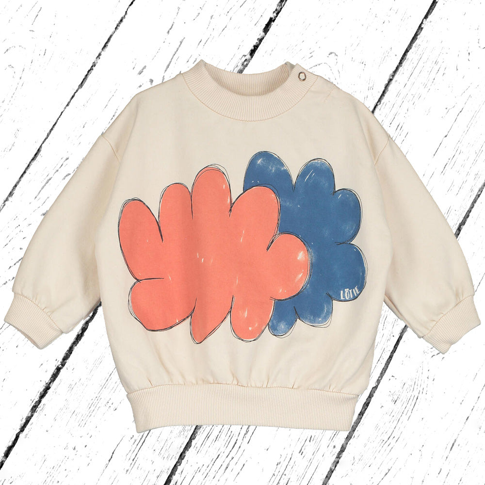 Lötiekids CLOUDS Baby Sweatshirt Cream