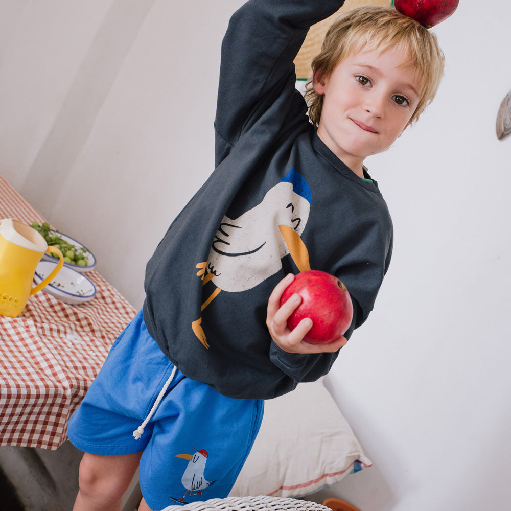 Lötiekids Seagull Bermuda Shorts Royal Blue