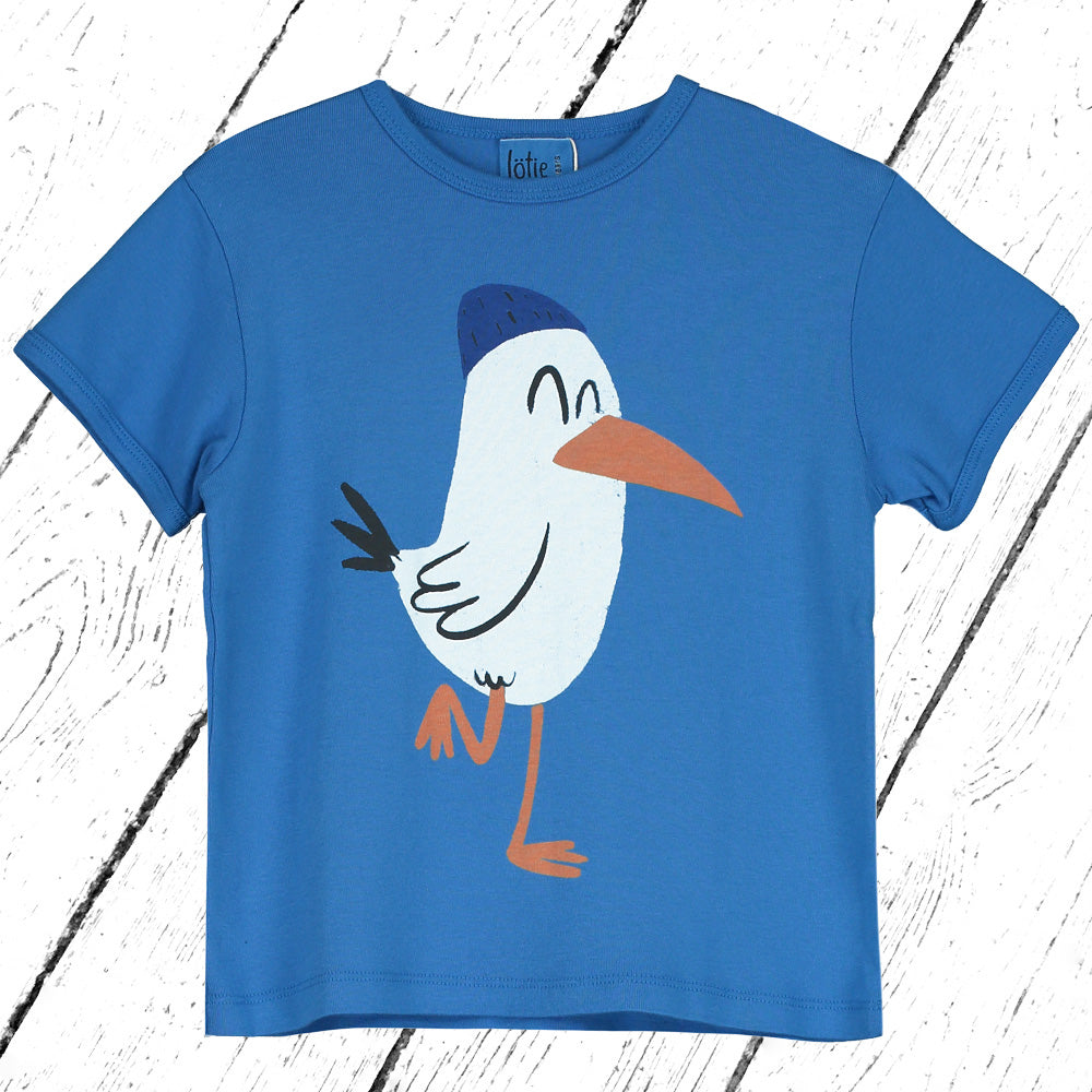 Lötiekids Seagull Rib T-Shirt Royal Blue