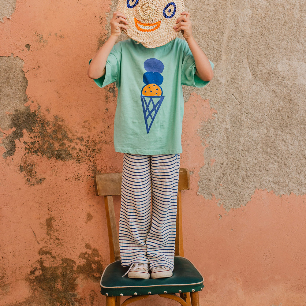 Lötiekids Hose Stripes Waffle Pants