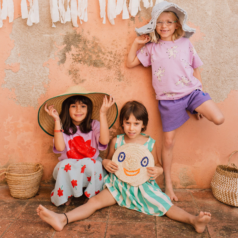 Lötiekids Kleid Stripes Ice Cream Dress Off White Mint