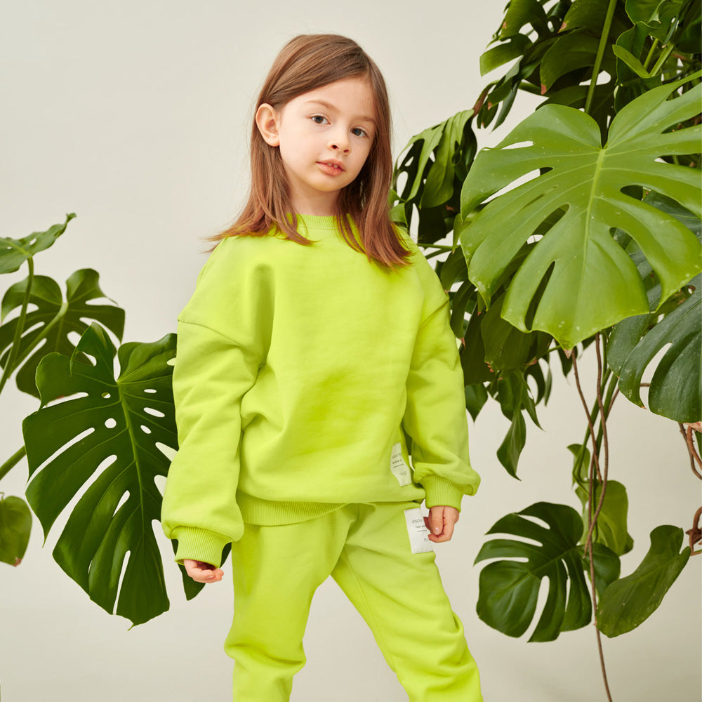 MAINIO Superpower Sweatshirt Lime