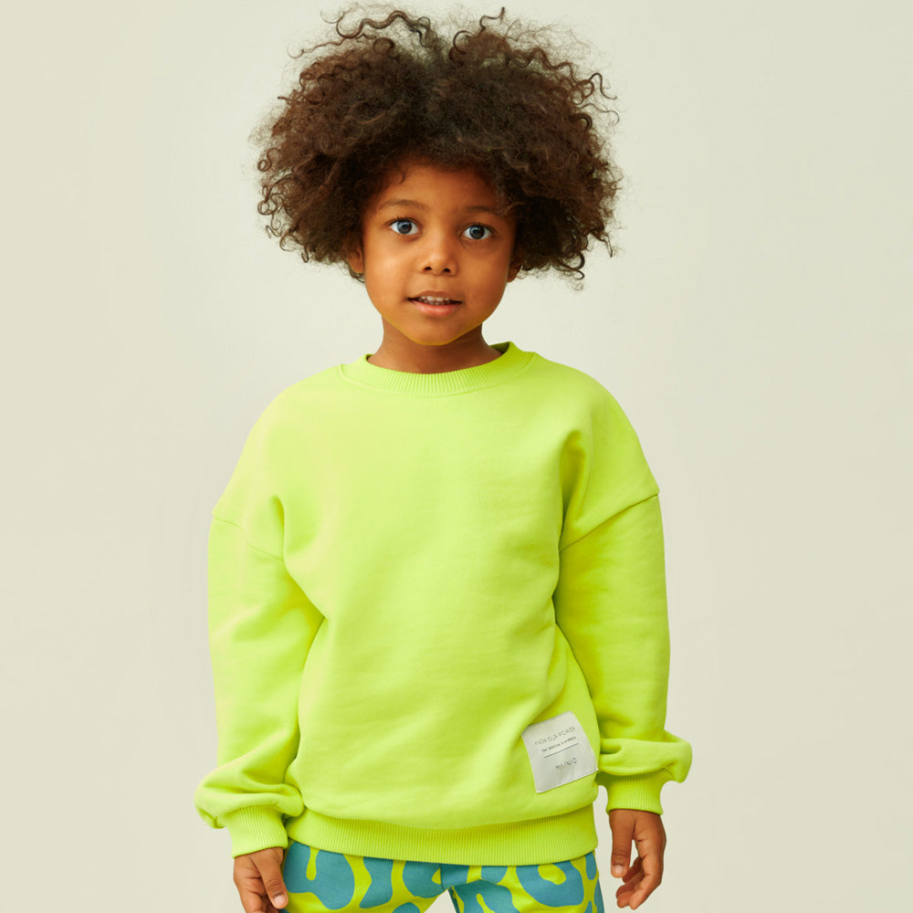 MAINIO Superpower Sweatshirt Lime