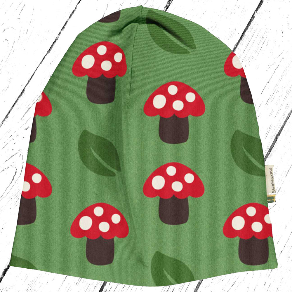 Maxomorra Mütze Hat Sweat MUSHROOM