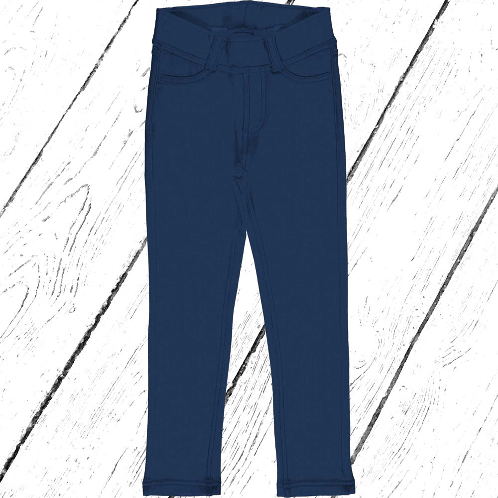 Maxomorra Hose Treggings Sweat Solid NAVY