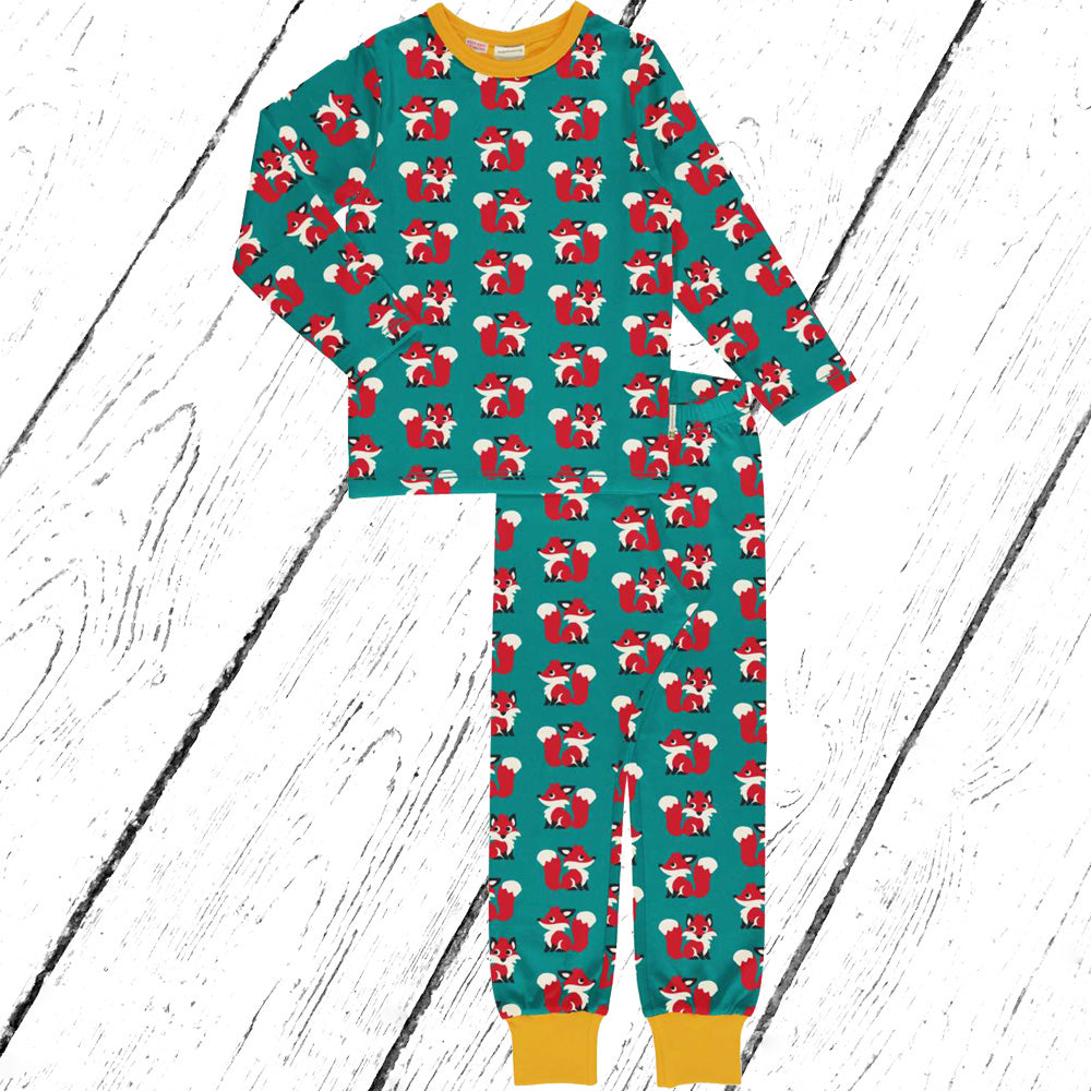 Maxomorra Schlafanzug Pyjama Set FOX