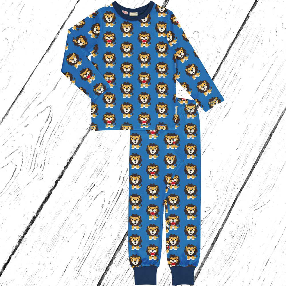 Maxomorra Schlafanzug Pyjama Set LION