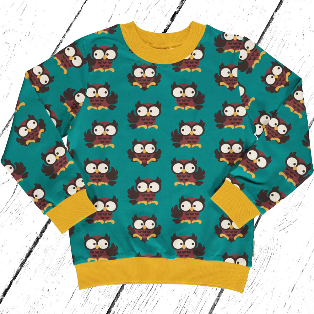 Maxomorra Lined Sweater OWL
