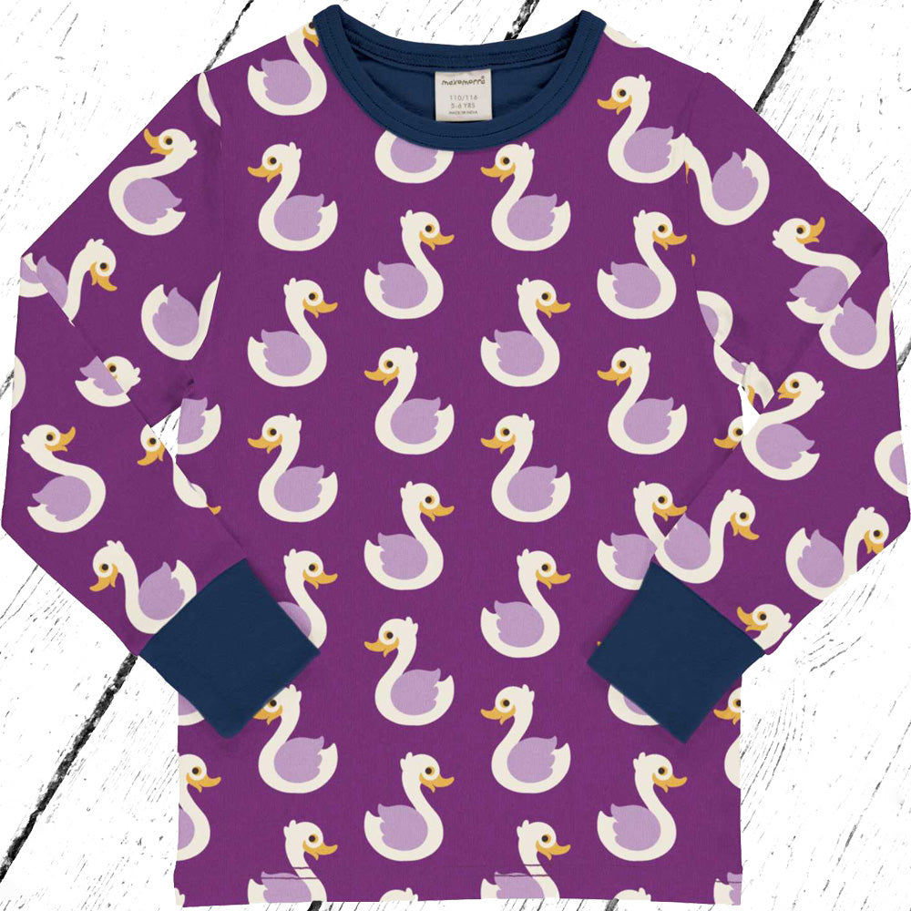 Maxomorra Shirt SWAN