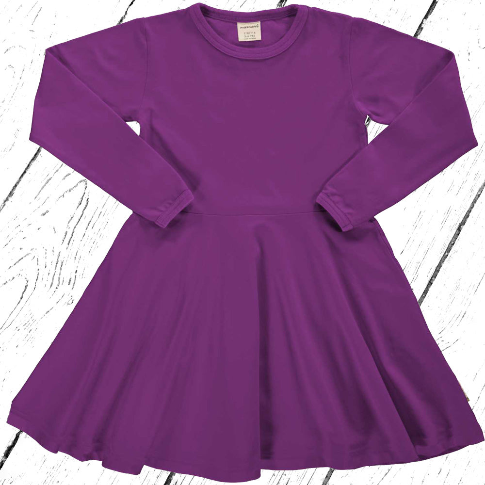 Maxomorra Kleid Dress Circle Solid VIOLET