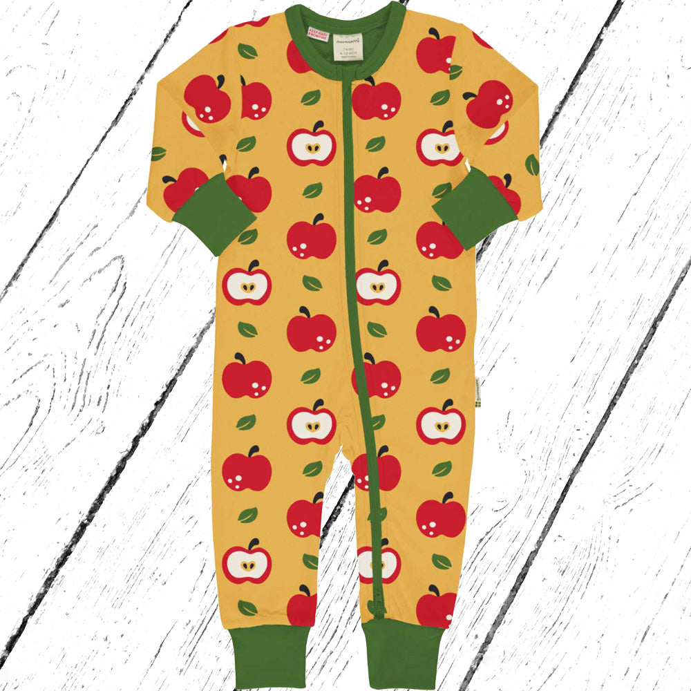 Maxomorra Overall Rompersuit APPLE