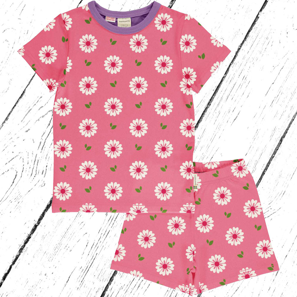 Maxomorra Schlafanzug Pyjama Set FLOWERS