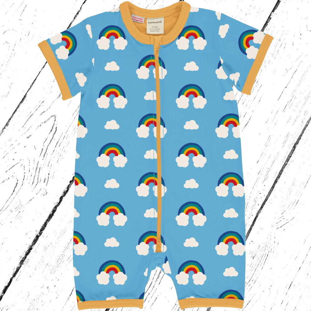 Maxomorra Sommer Overall Rompersuit RAINBOW