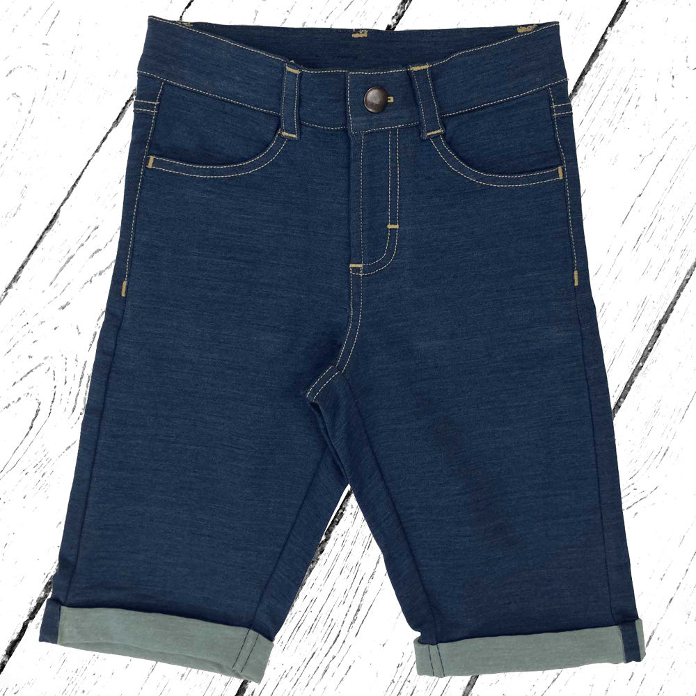 Maxomorra Shorts Knie INDIGO WASH