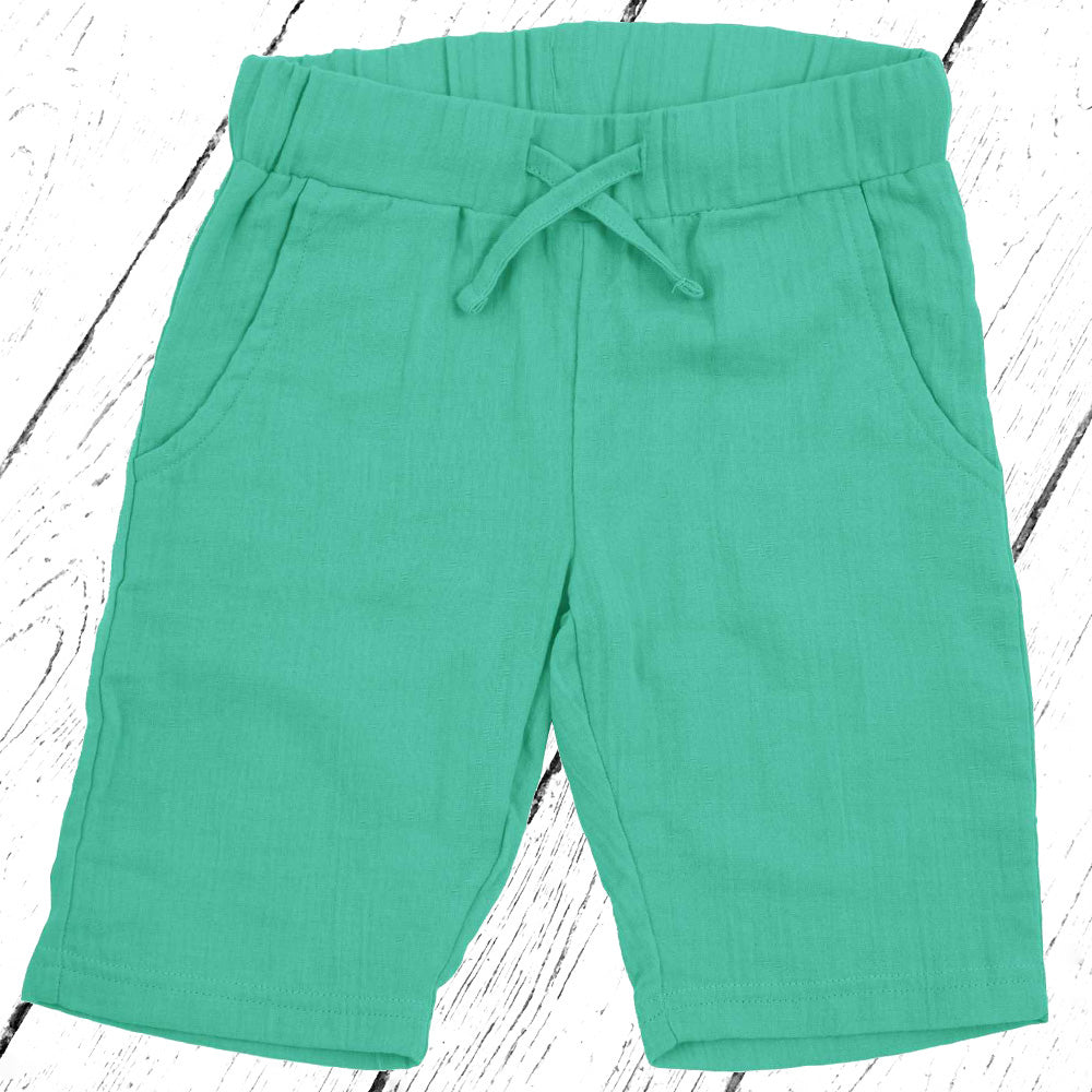 Maxomorra Shorts Knee Muslin Green