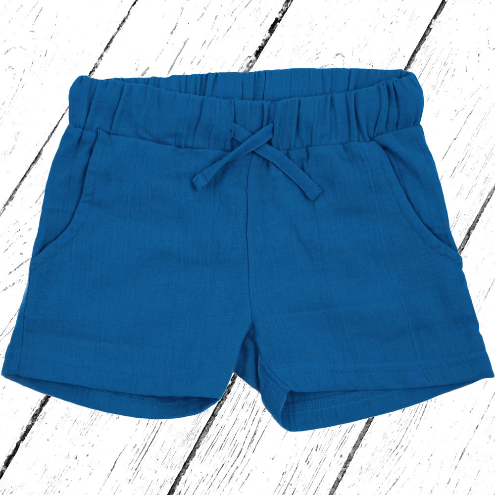 Maxomorra Shorts Muslin Blue