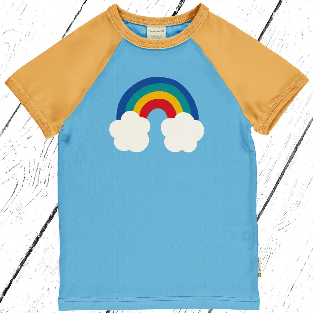 Maxomorra T-Shirt Raglan RAINBOW