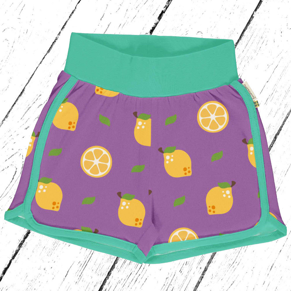 Maxomorra Runner Shorts LEMON