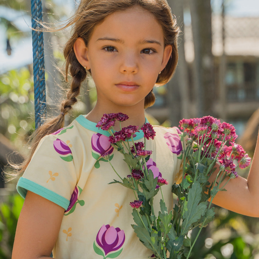 Maxomorra Kleid Dress CROCUS