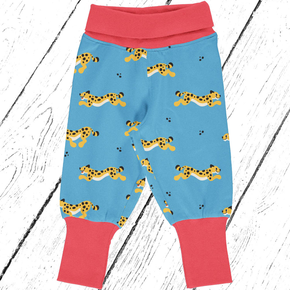 Maxomorra Hose Pants Rib CHEETAH