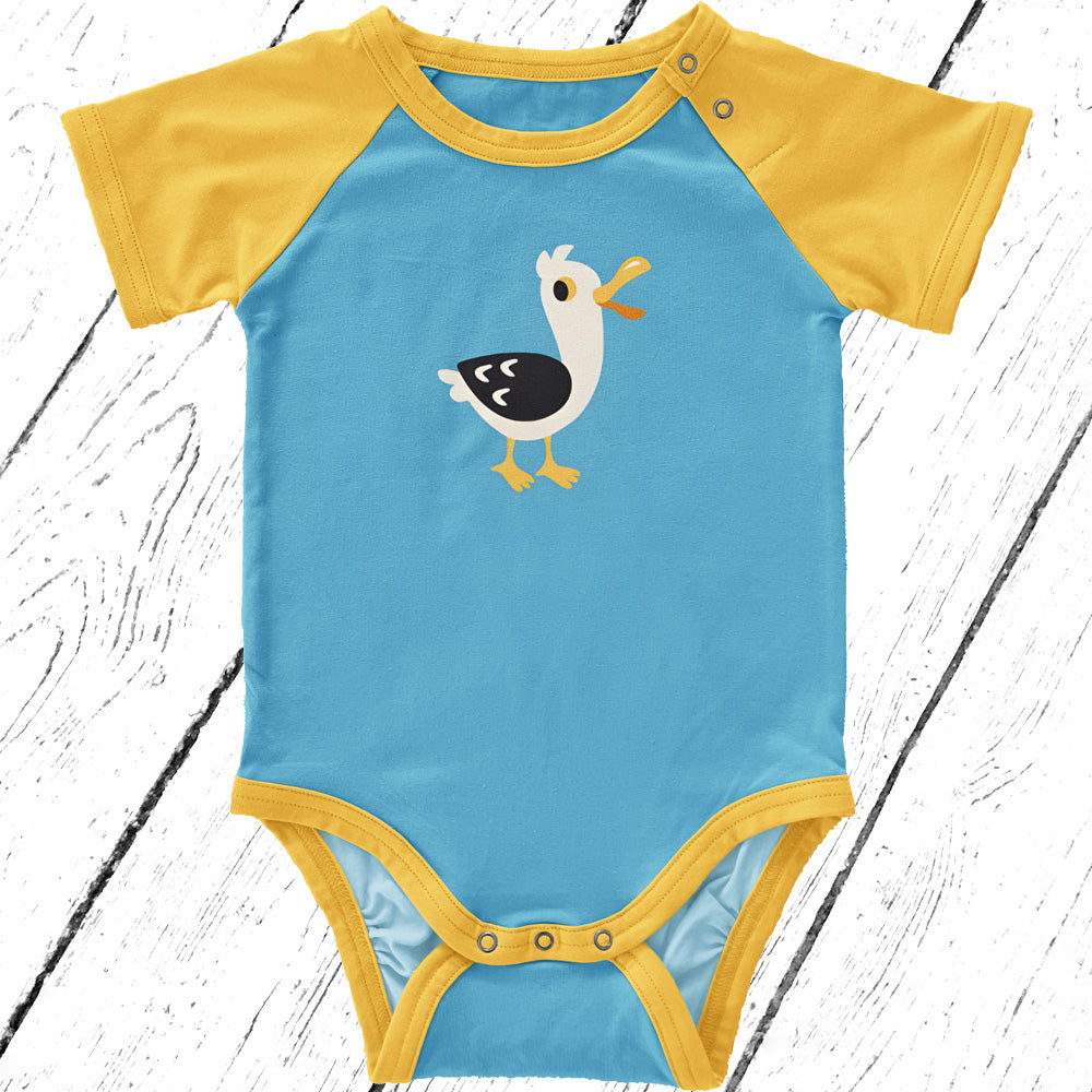 Maxomorra Body Raglan SEAGULL