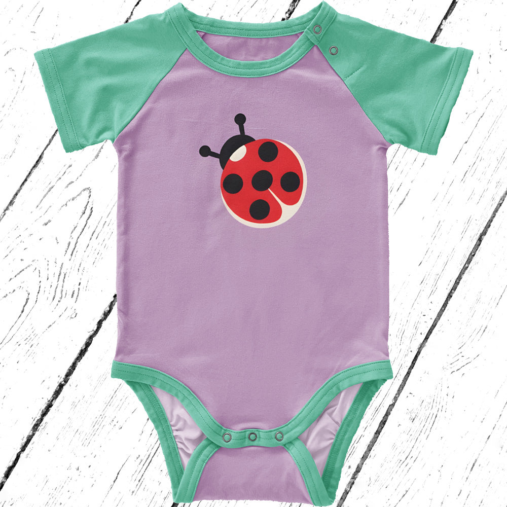 Maxomorra Body Raglan LADYBUG