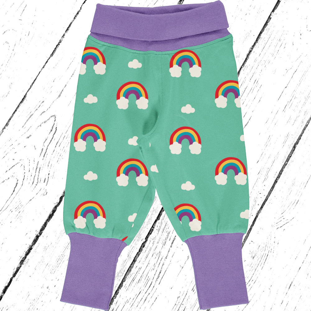 Maxomorra Hose Pants Rib RAINBOW