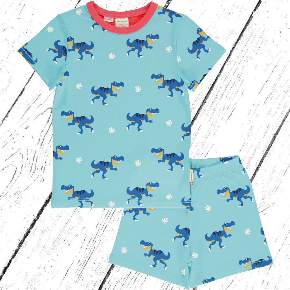 Maxomorra Schlafanzug Pyjama Set DINO