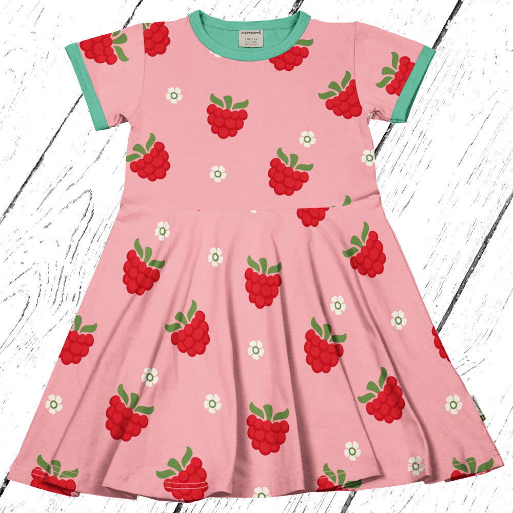 Maxomorra Kleid Dress Circle RASPBERRY