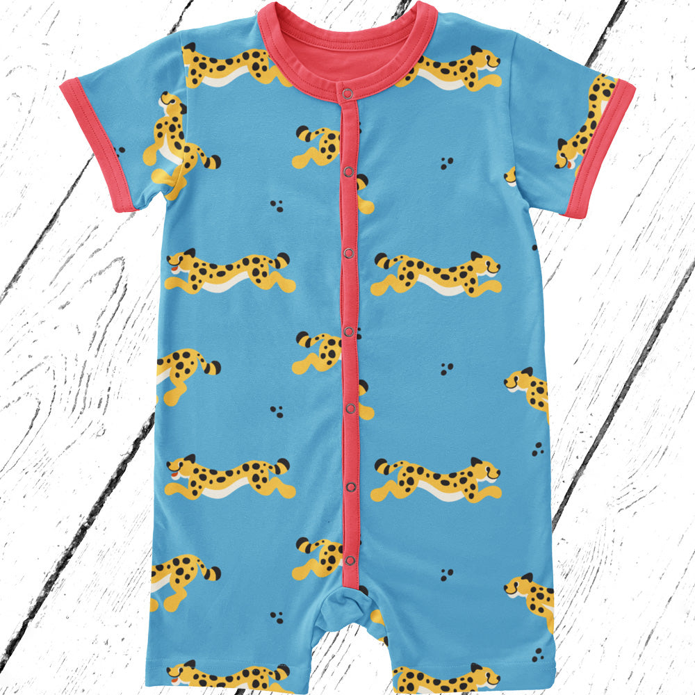 Maxomorra Sommer Overall Rompersuit CHEETAH