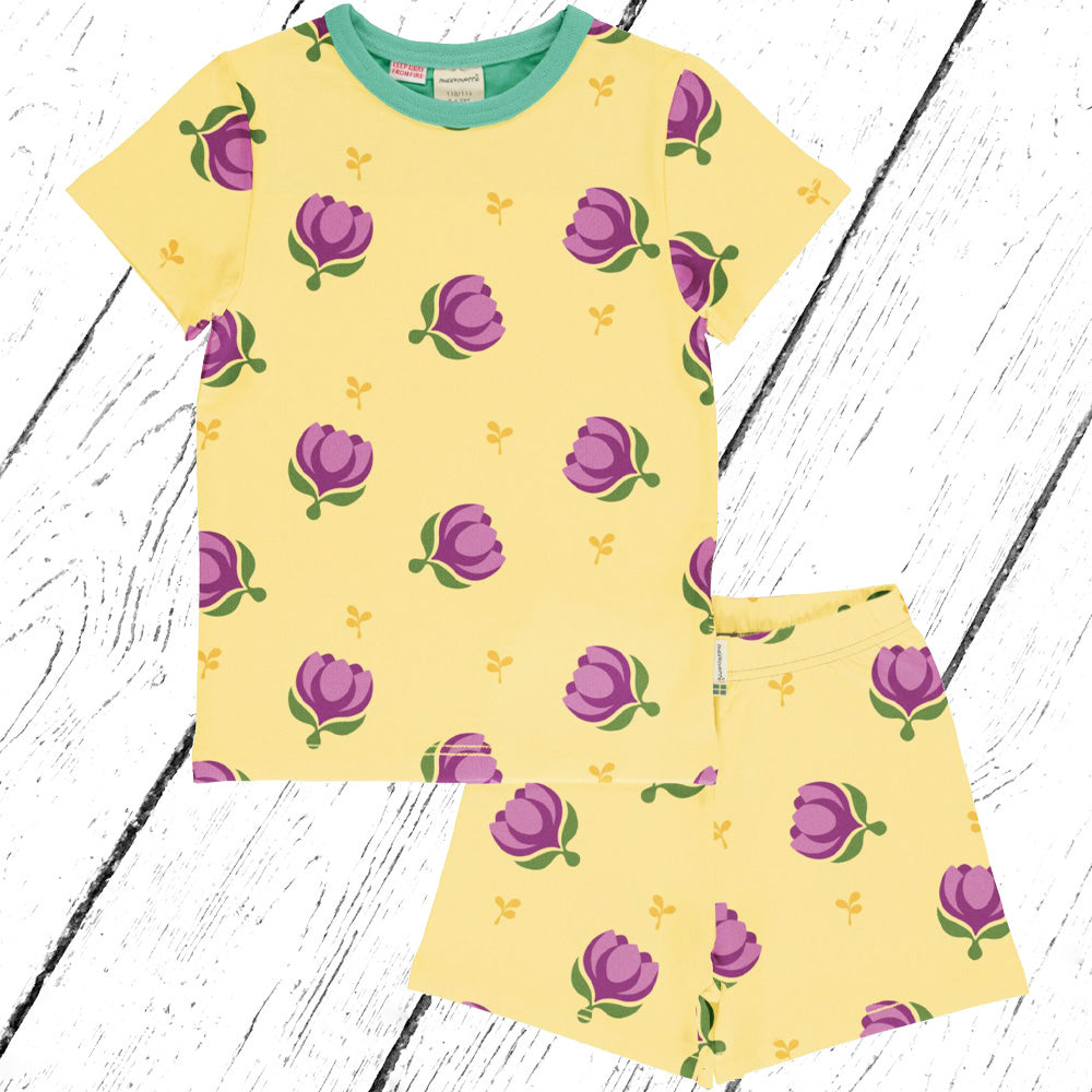 Maxomorra Schlafanzug Pyjama Set CROCUS