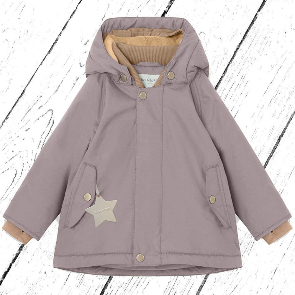 Mini A ture Winterjacke Wally Winter Jacket Zinc Purple