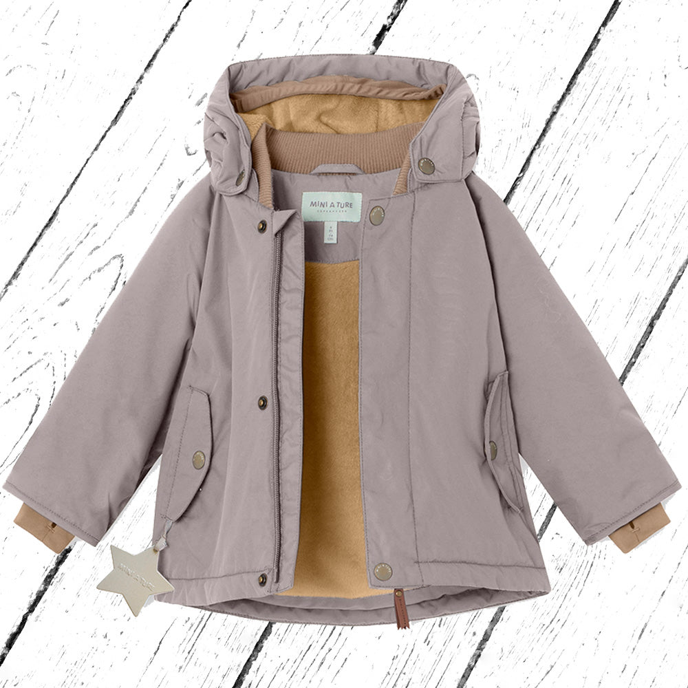 Mini A ture Winterjacke Wally Winter Jacket Zinc Purple