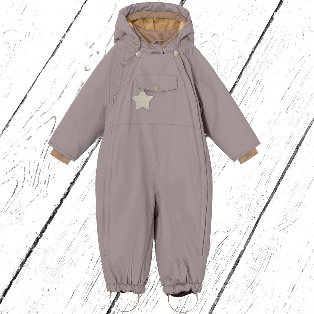 Mini A ture Schneeanzug Wisti Snowsuit Zinc Purple