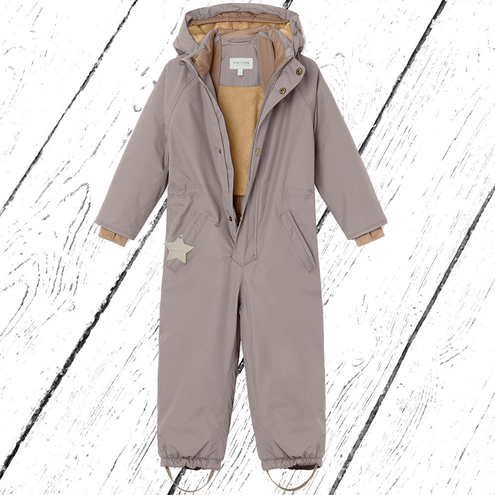 Mini A ture Schneeanzug Wanni Snowsuit Zinc Purple