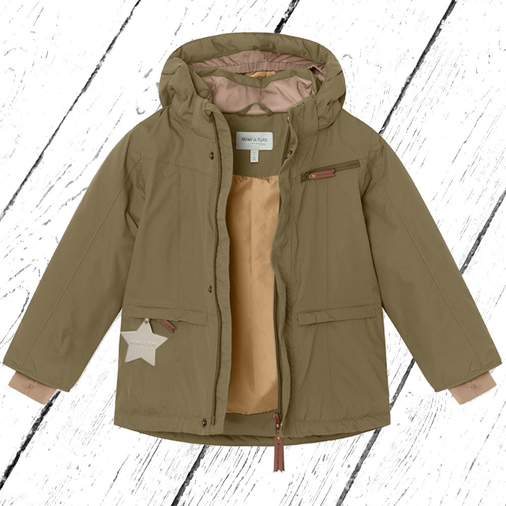 Mini A ture Winterjacke MATVESTYN Winter Jacket Capers Green