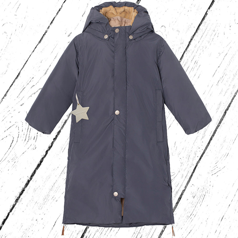 Mini A ture Wintermantel Chelliena Winter Puffer Jacket Blue Night