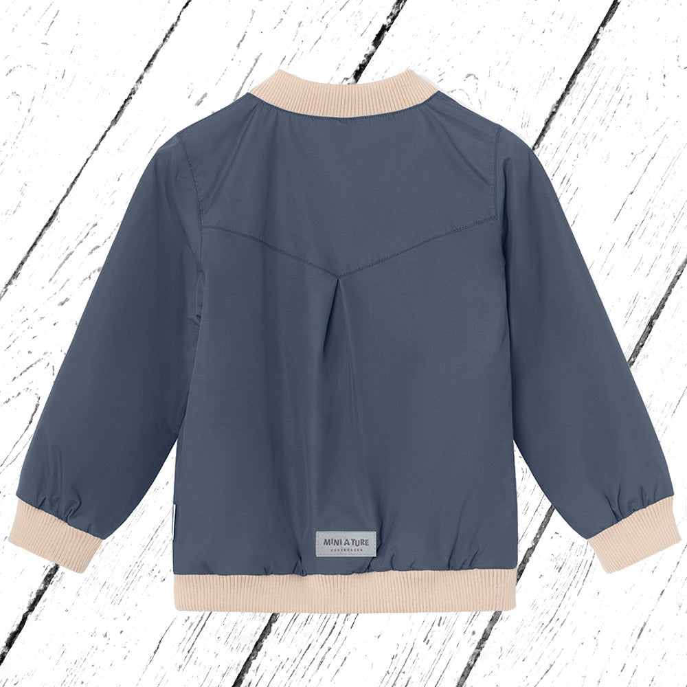 Mini A Ture Übergangs-Outdoorjacke MATVILLUM Bomber Jacket Ombre Blue