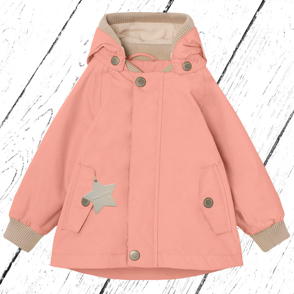 Mini A Ture Übergangs-Outdoorjacke MATWALLY fleece lined Jacket Rosette Rose