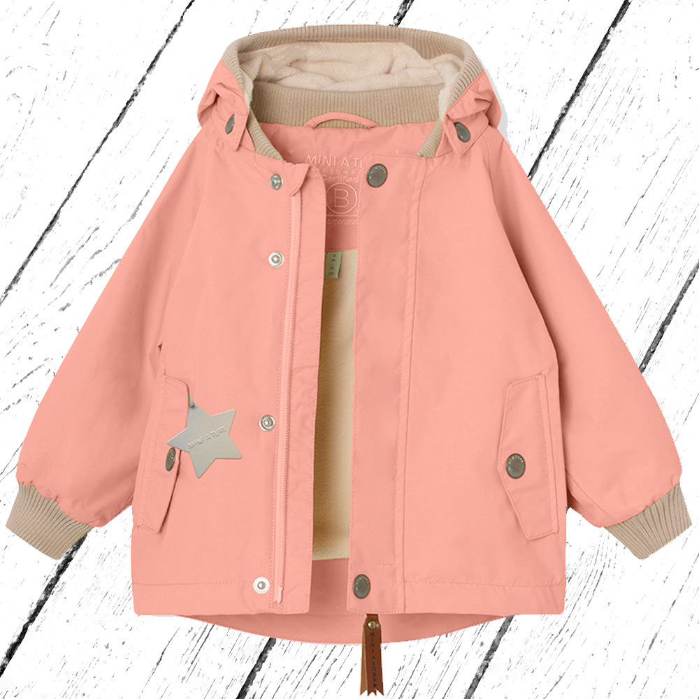 Mini A Ture Übergangs-Outdoorjacke MATWALLY fleece lined Jacket Rosette Rose